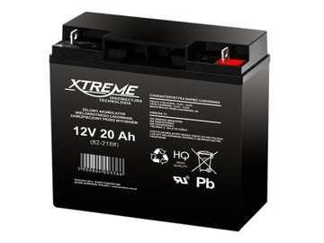 AKUMULATOR ŻELOWY 12V 20Ah HQ JAKOŚĆ UPS ALARM