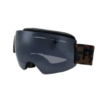 DAMSKIE GOGLE NARCIARSKIE SNOWBOARDOWE Z LUSTRZANĄ POWŁOKĄ 4F