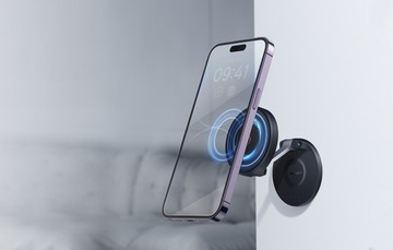 Складной магнитный держатель для телефона Baseus MagPro - черный