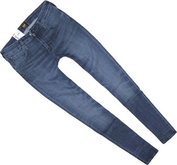 LEE MALONE DARK USED jeansy rurki skinny W29 L30