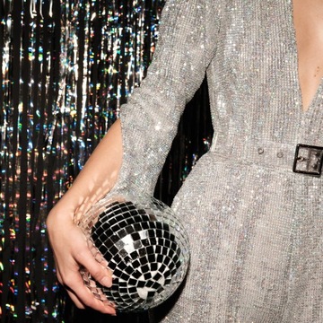 duża dyskotekowa imprezowa kula lustrzana ozdobna disco ball 30 cm