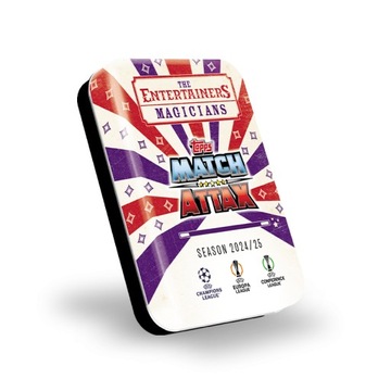 UEFA CHAMPIONS LEAGUE MATCH ATTAX 2024/25 MINI PUSZKA: 4 WERSJE