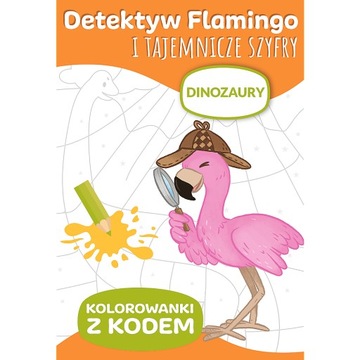 Detektyw Flamingo i tajemnicze szyfry dinozaury Trefl