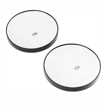 2X 2x lusterka powiększające do ścian podróżnych