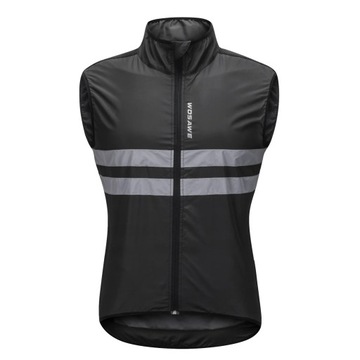 WOSAWE Cycling Rain Jacket High Visibility MultiFunction Jersey Road MTB