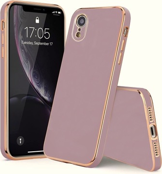 ГЛАМУРНЫЙ ЧЕХОЛ ДЛЯ IPHONE XR СИЛИКОНОВЫЙ ЧЕХОЛ + СТЕКЛО