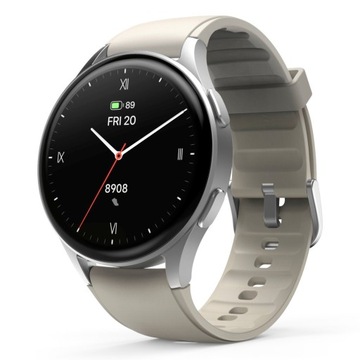 Smartwatch Hama 8900 GPS AMOLED rozmowy odbieranie połączeń szary