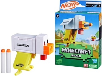 NERF Wyrzutnia Microshots Minecraft Chicken F7968