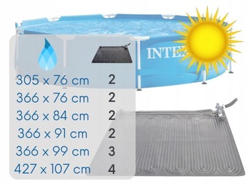 INTEX BESTWAY нагревательный коврик для бассейна, большой СОЛНЕЧНЫЙ, нагревающий ТЕПЛО