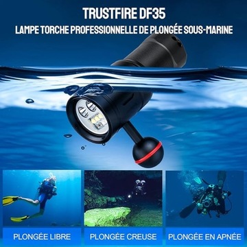 Фонарик для дайвинга TrustFire DF35