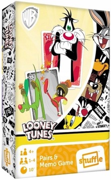 Gra karciana Czarny PIOTRUŚ karty LOONEY TUNES