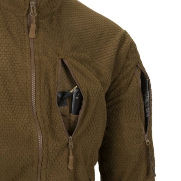 Мужская толстовка Polar HELIKON ALPHA TACTICAL флисовая Shadow Grey S