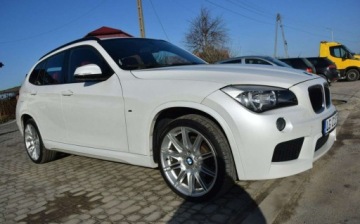 BMW X1 E84 Crossover Facelifting sDrive 20d 184KM 2014 BMW X1 2.0D M-Pakiet Navi Bial Perla 2 KPL Alufelg Sprowadzony 2.0, zdjęcie 8