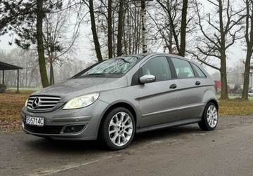 Mercedes Klasa B W245 180 CDI 109KM 2007 Mercedes-Benz Klasa B Bezwypadkowy, Xenon, podgrzewane fotele, Hak 2.0