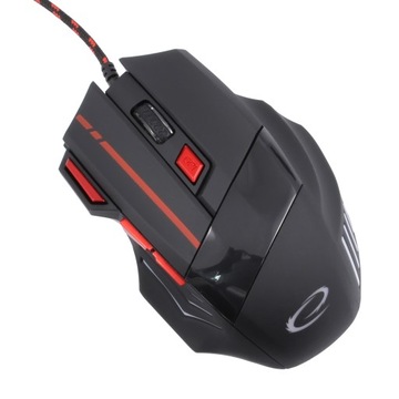 Myszka Mysz GAMINGOWA DLA GRACZY USB LED 2400 DPI