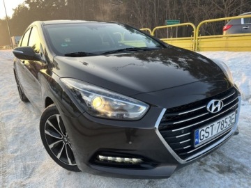 Hyundai i40 Sedan Facelifting 1.7 CRDi 141KM 2017 Hyundai i40 1,7CRDI-141KM Automat, Zarejestrowany, Xenon, Navi, Alufelgi, zdjęcie 1