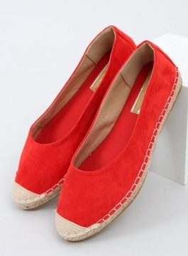 Espadryle damskie TREISA RED 37