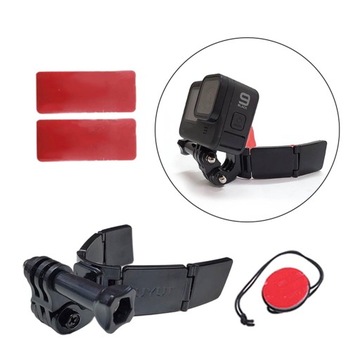 Мотоциклетный шлем с передним держателем подбородка для GoPro Hero 9 8 без ушей