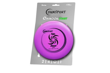 Диск Tactic Sunsport Discgolf START Chinook Putter