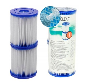 Набор из 2 фильтров для бассейна, фильтр-насос для бассейна BESTWAY, КАРТРИДЖ ТИПА I