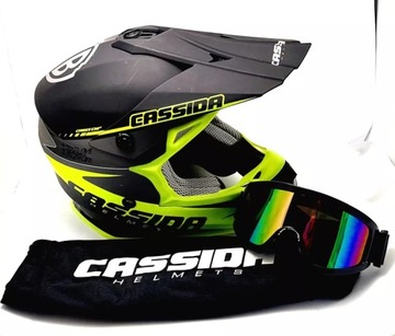 KASK MOTOCYKLOWY CASSIDA M140 NA CROSS ROZ.M