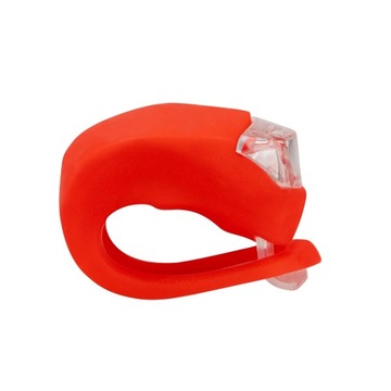 MINI LAMPKA ROWEROWA ŚWIATEŁKA LED PRZÓD TYŁ 3 TRYBY ŚWIECENIA ZESTAW