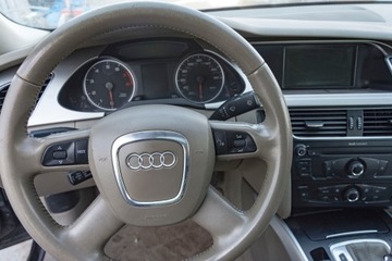 AUDI A4 B8 VOLANT Z ULOŽENÍ MULTIFUNKČNÍ KŮŽE BÉŽOVÁ