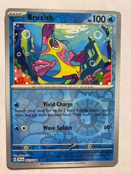 Scarlet & Violet reverse 051/198 Bruxish