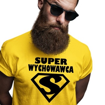 KOSZULKA SUPER WYCHOWAWCA DLA WYCHOWAWCY UCZNIOWIE