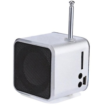 EONKO TD-V26 multimedialny metalowy Mini głośnik Bluetooth z TF USB lampa