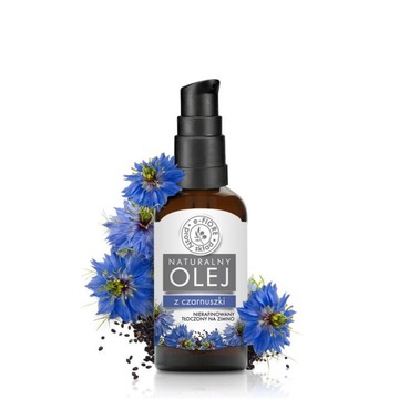 Nierafinowany Olejek z CZARNUSZKI 50ml E-Fiore