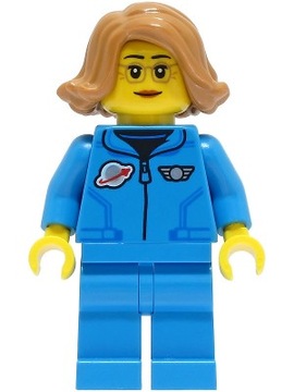 LEGO minifgurka CITY Astronautka badań ks. cty1422