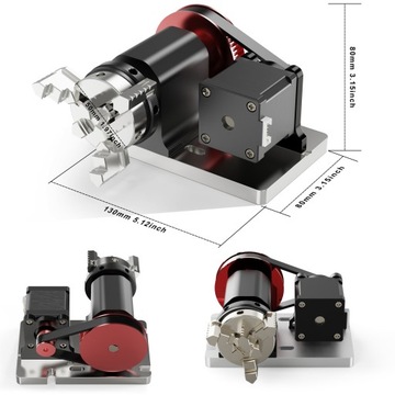 Четвертая ось скорости CNC TwoTrees, дополнительно к TTC 450
