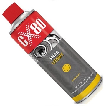 CX80 SMAR LITOWY SPRAY UNIWERSALNY DO UKŁADÓW PRZEMYSŁOWYCH 500ML