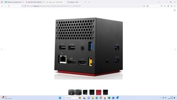 Док-станция Lenovo ThinkPad WiGig Dock W123 + блок питания