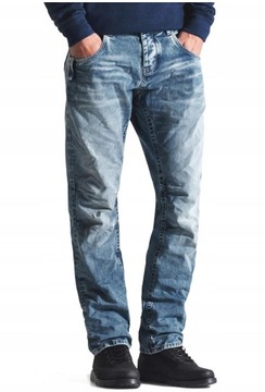 Jack Jones Męskie Luźne Jeansy Klasyczne LOOSE FIT Szerokie _ 31/32