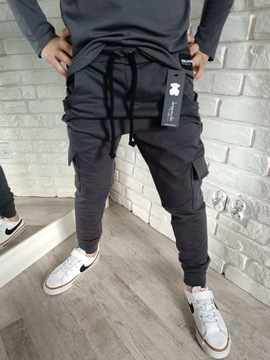 Брюки карго Despacito графит 98