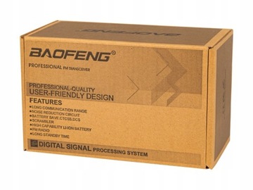 KRÓTKOFALÓWKA UV-5R BAOFENG WALKIE TALKIE RADIOTELEFON