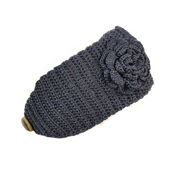 Szaleo śliczna OPASKA z różą cz1370-4