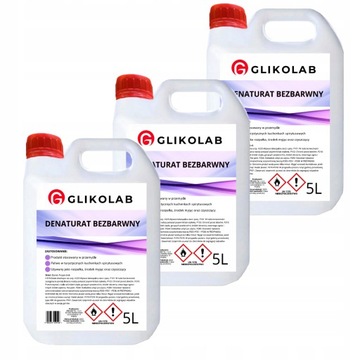 Denaturat 15L bezbarwny 99.5% Premium (3X5L)