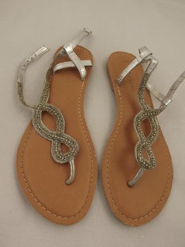 NEW LOOK sandały japonki 24,5 cm