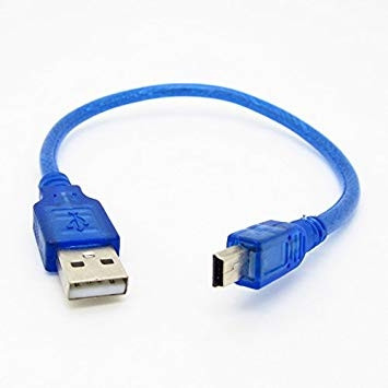 PRZEWÓD KABEL USB -> MINI USB 30CM