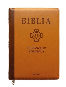 Biblia pierwszego Kościoła karmelowa z paginatorami