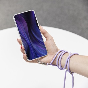 SMYCZ UNIWERSALNA na szyję do telefonu czarna