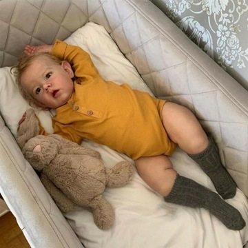 LALKA REBORN PRAWDZIWY BOBAS dziecko 48 cm