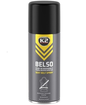 K2 BELSO SPRAY ŚRODEK PREPARAT DO REGENERACJI PASÓW BEZPIECZEŃSTWA 400 ML