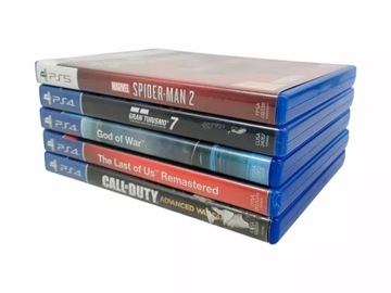 ZESTAW GIER NA PS4/PS5- 5 SZTUK