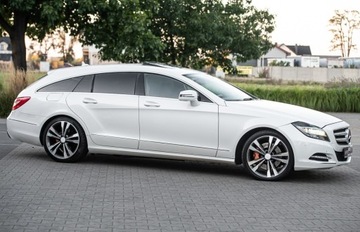 Mercedes CLS W218 Shooting Brake 350 CDI BlueEFFICIENCY 265KM 2013 MB CLS 350 cdi 265PS Shooting Brake 4-matic FUL OPCJA Biała Perła Efektowny, zdjęcie 22
