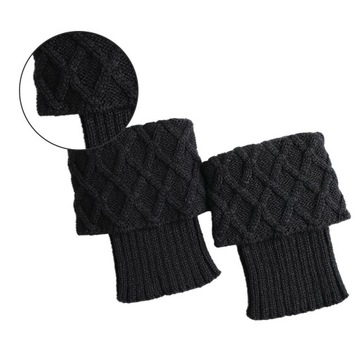 Зимние вязаные гетры, чулки