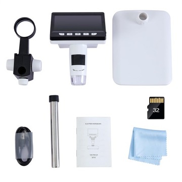 ЭКРАН МИКРОСКОПА ПК MacOS WINDOWS DIGITAL 1000x USB + карта памяти 32 ГБ